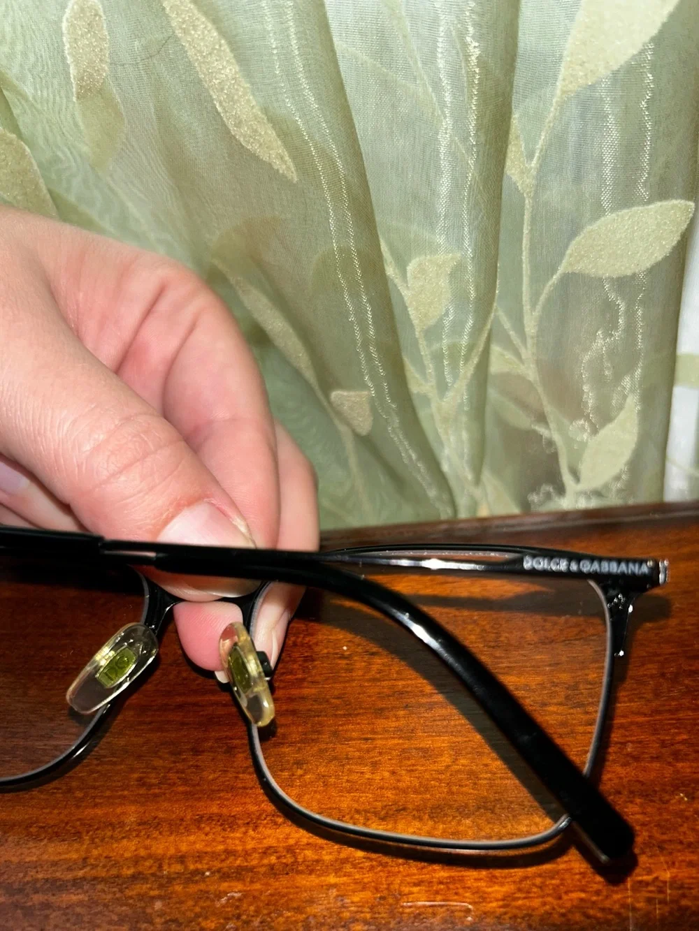 Dolce & Gabbana DG1289-01 Black Eyeglasses 54-17-145 -Preowned-